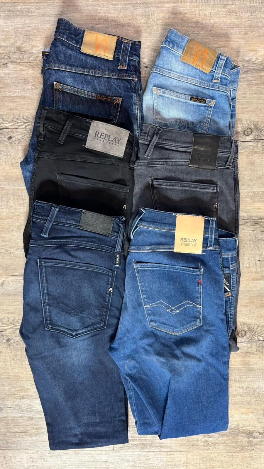 Replay Anbass & Nudie Jeans Bulk x6