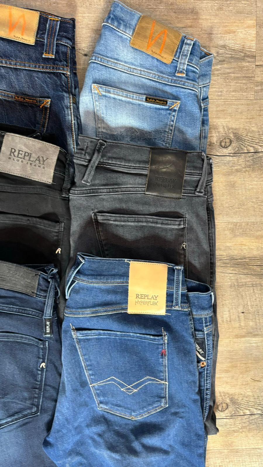 Replay Anbass & Nudie Jeans Bulk x6