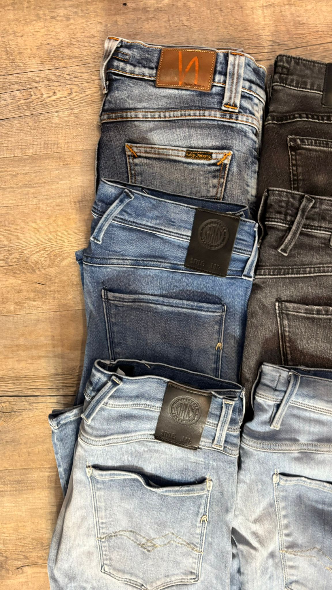 Replay Anbass & Nudie Jeans Bulk x6