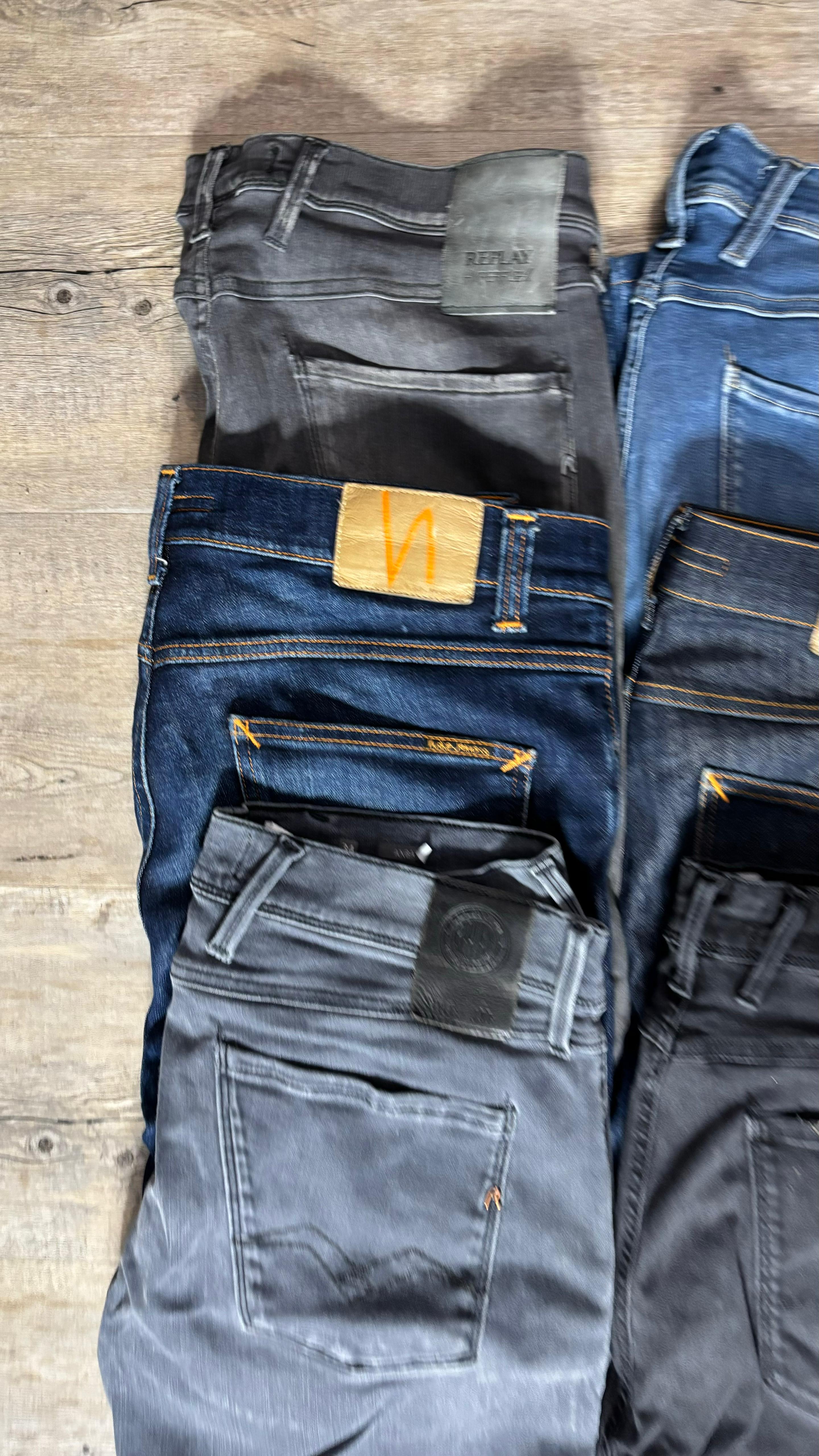 Replay Anbass & Nudie Jeans Bulk x6