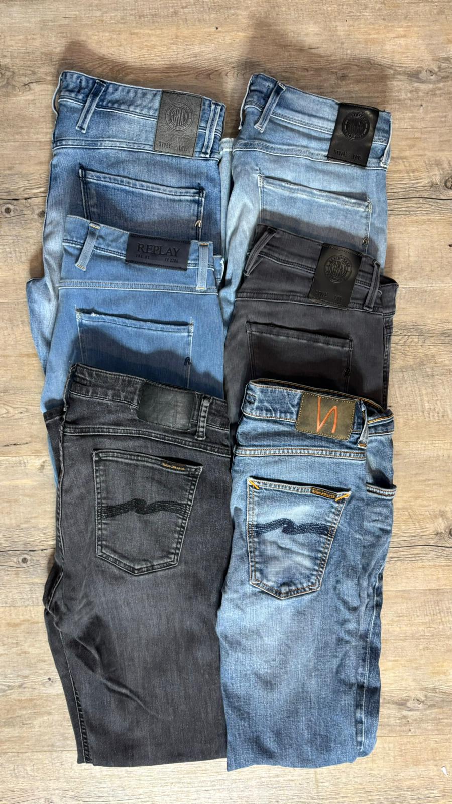 Replay Anbass & Nuide Jeans Bulk x6