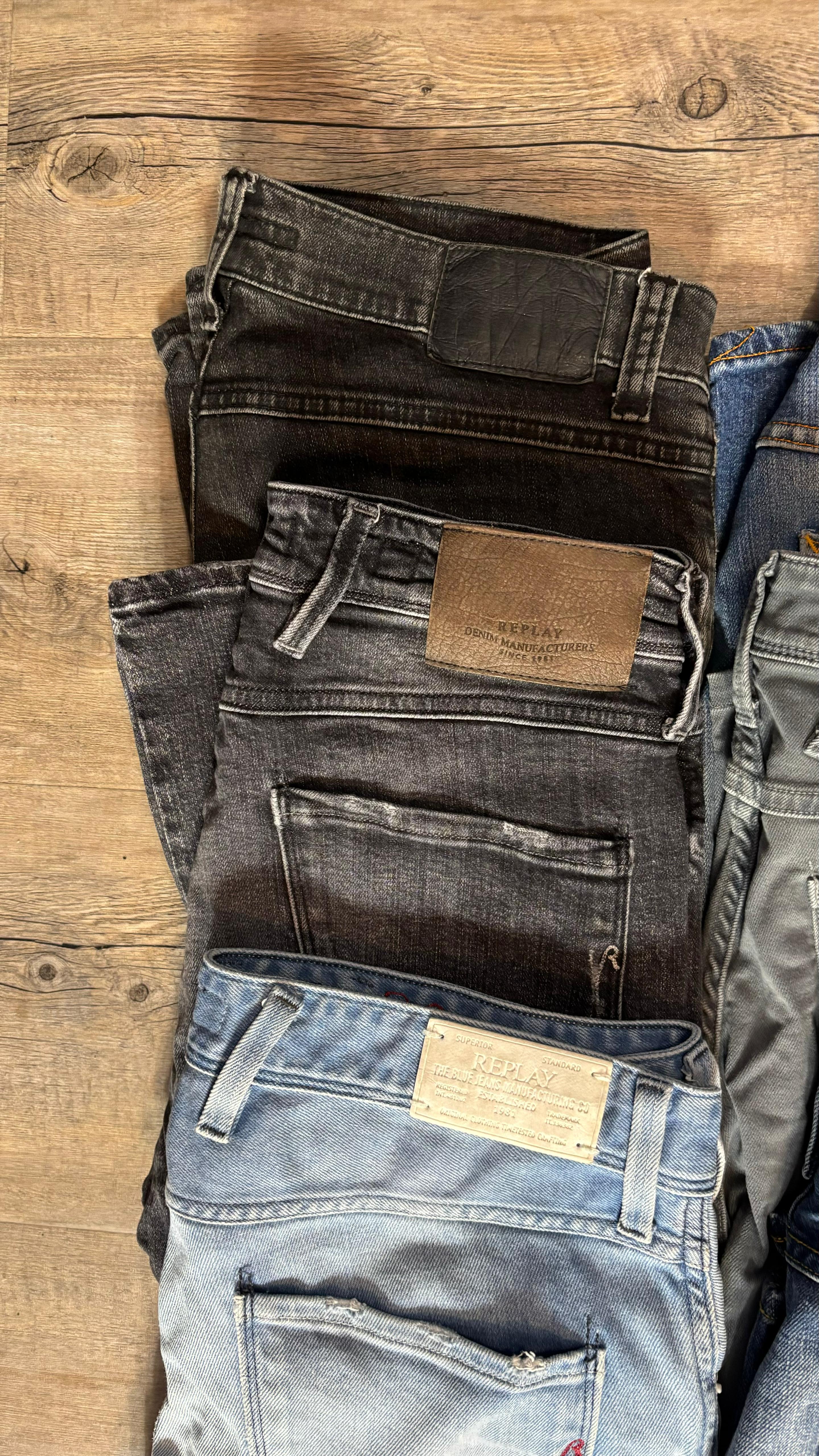 Replay Anbass & Nudie Jeans Bulk x6