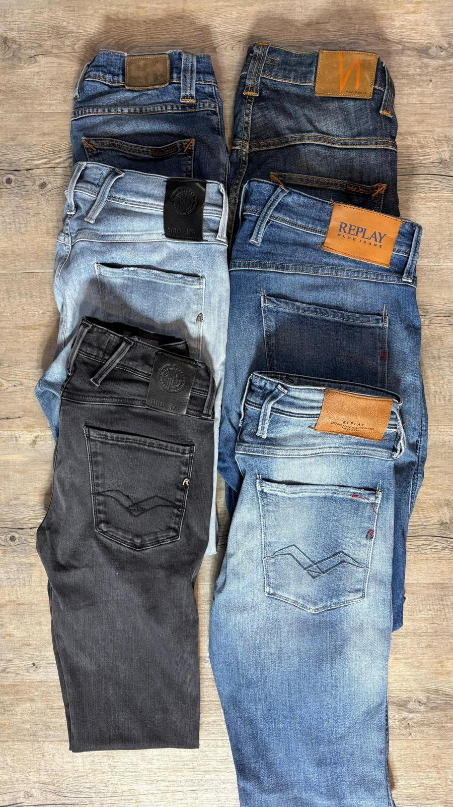 Replay Anbass & Nudie Jeans Bulk x6