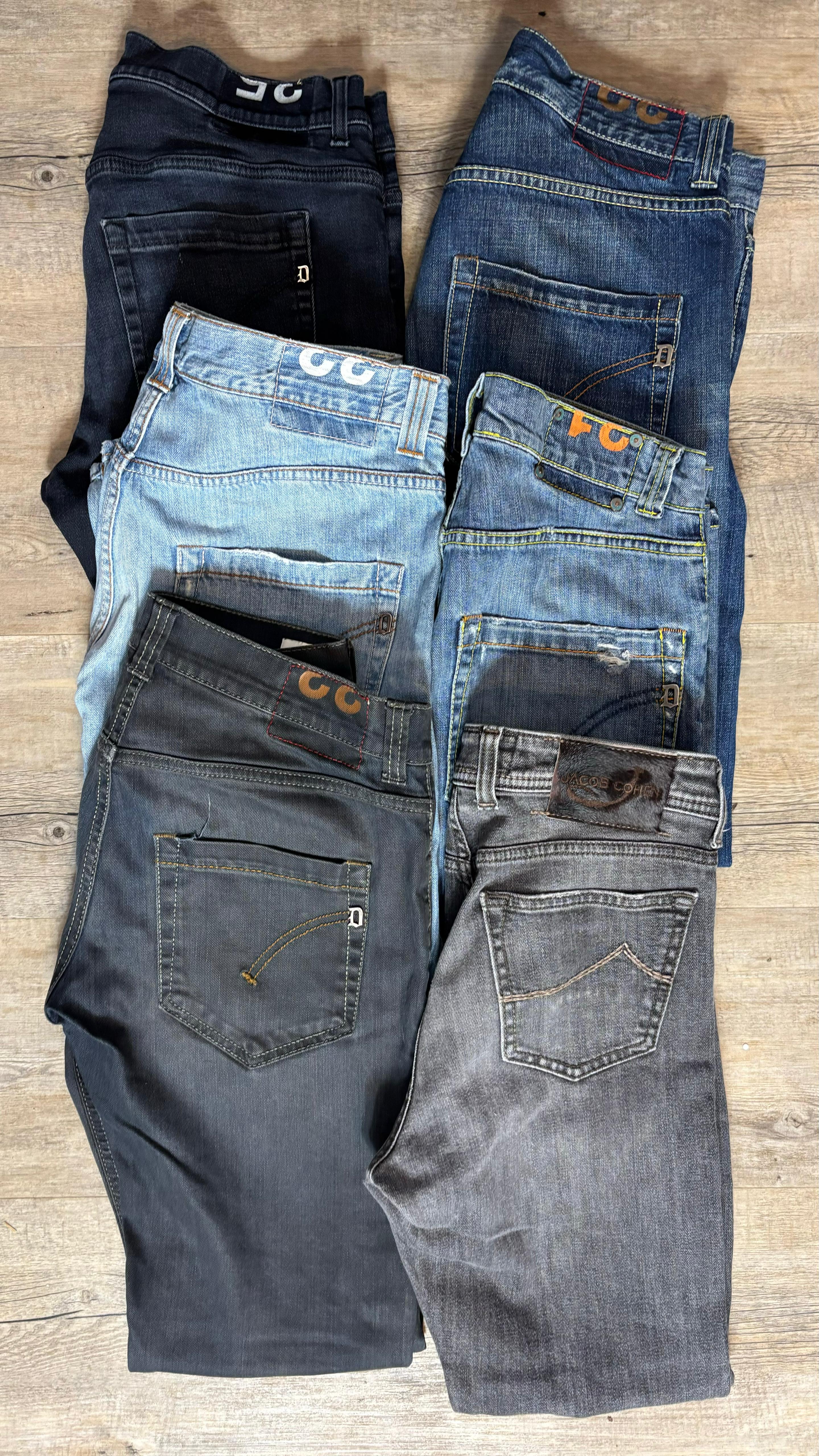 Dondup & Jacob Cohen Jeans Bulk x6