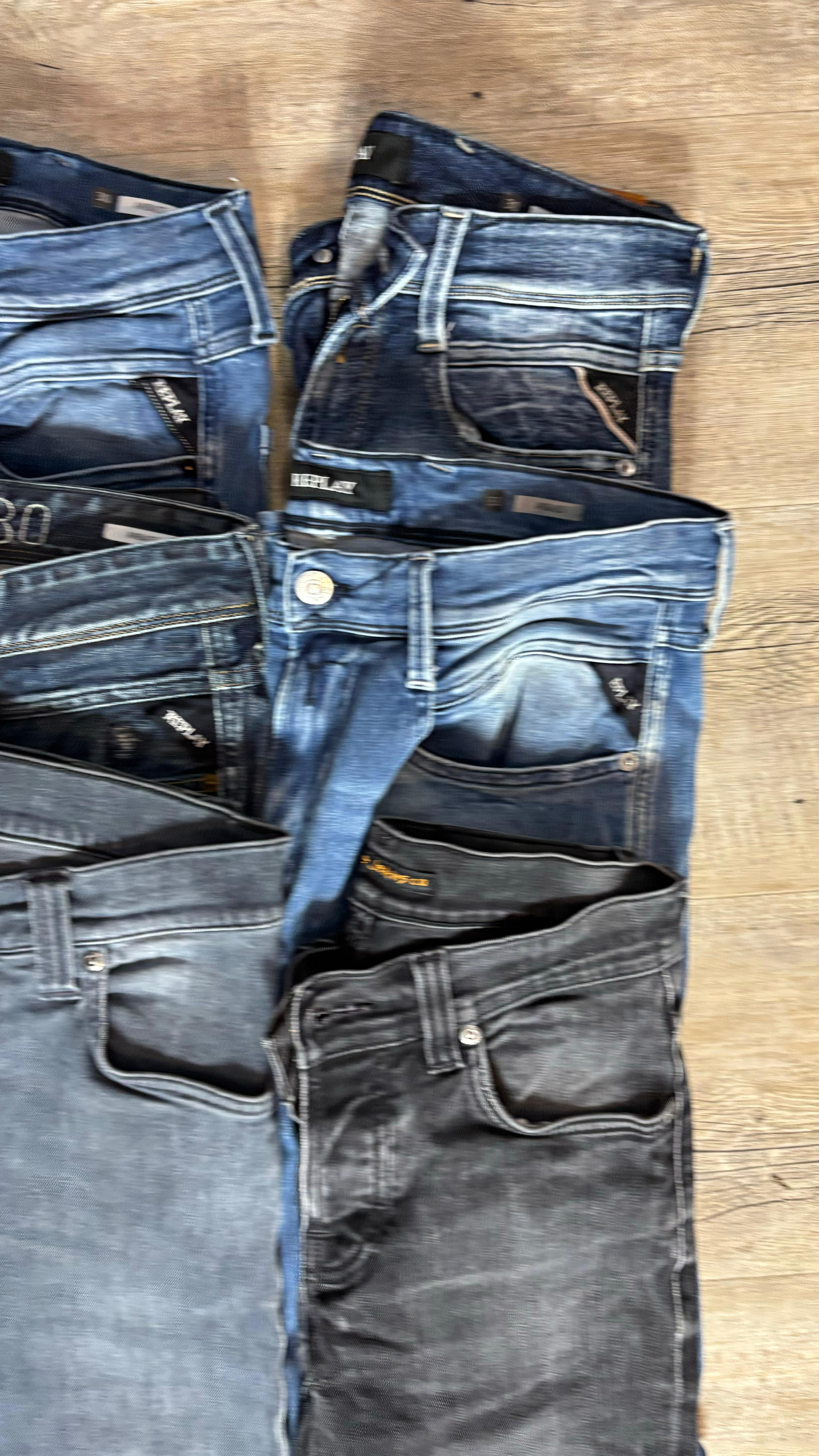 Replay Anbass & Nudie Jeans Bulk x6