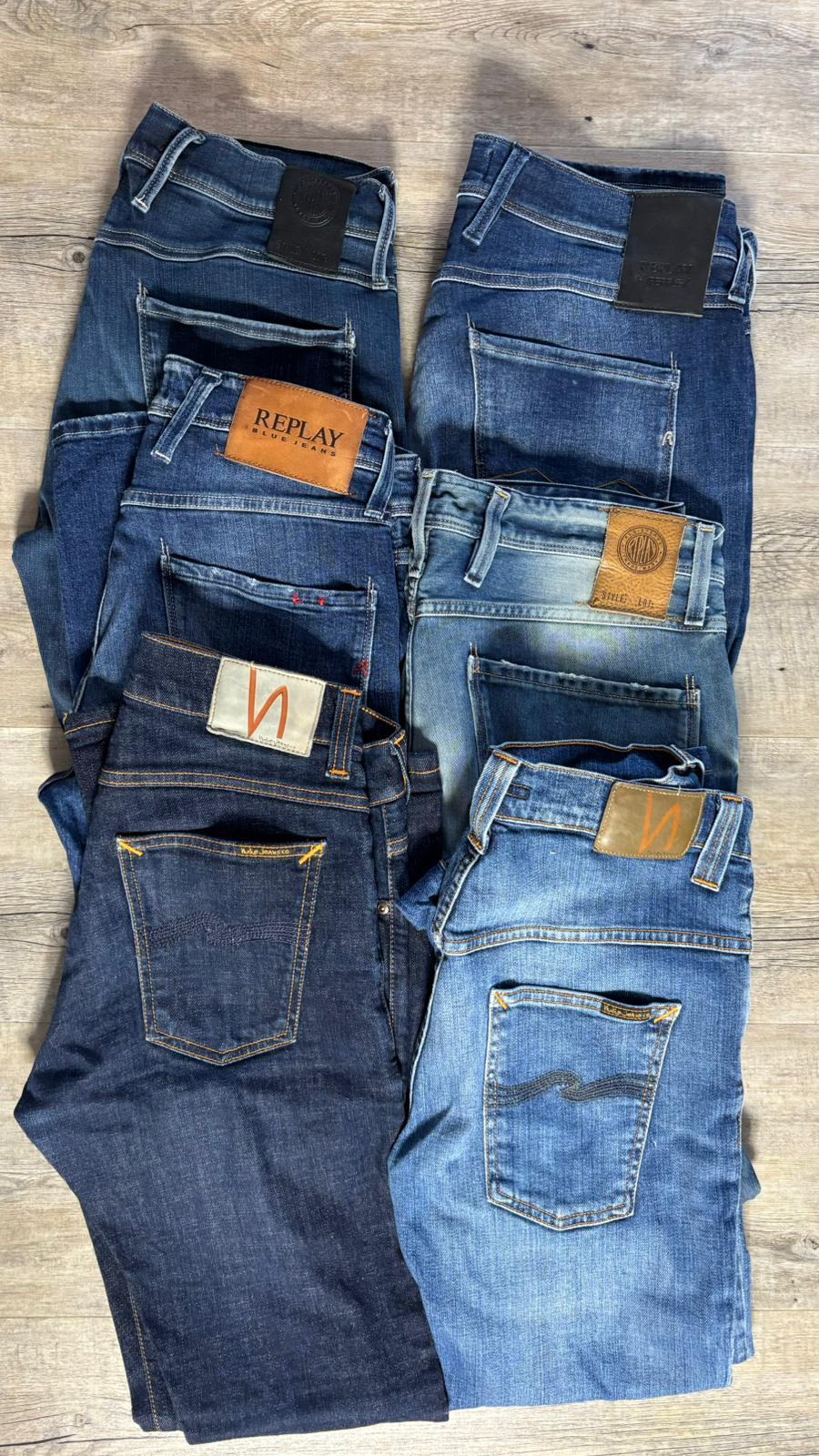 Replay Anbass & Nudie Jeans Bulk x6