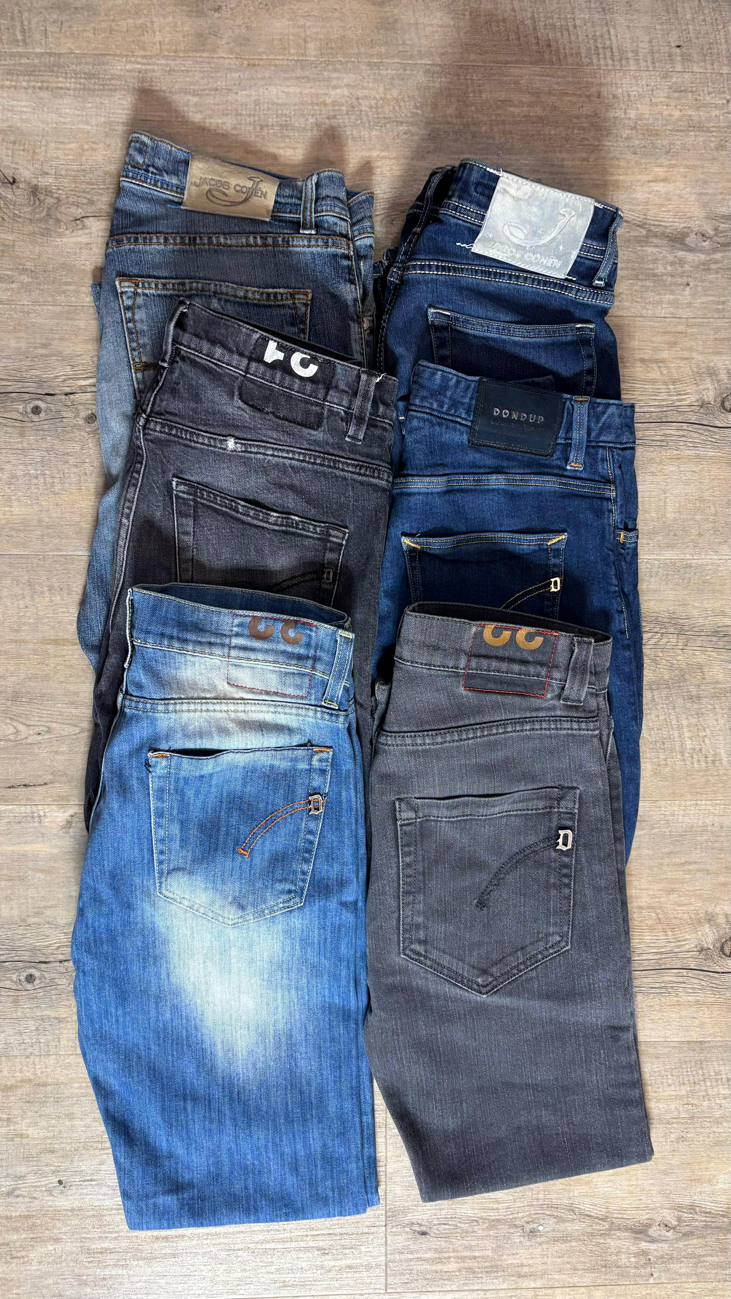 Dondup & Jacob Cohen Jeans Bulk x 6