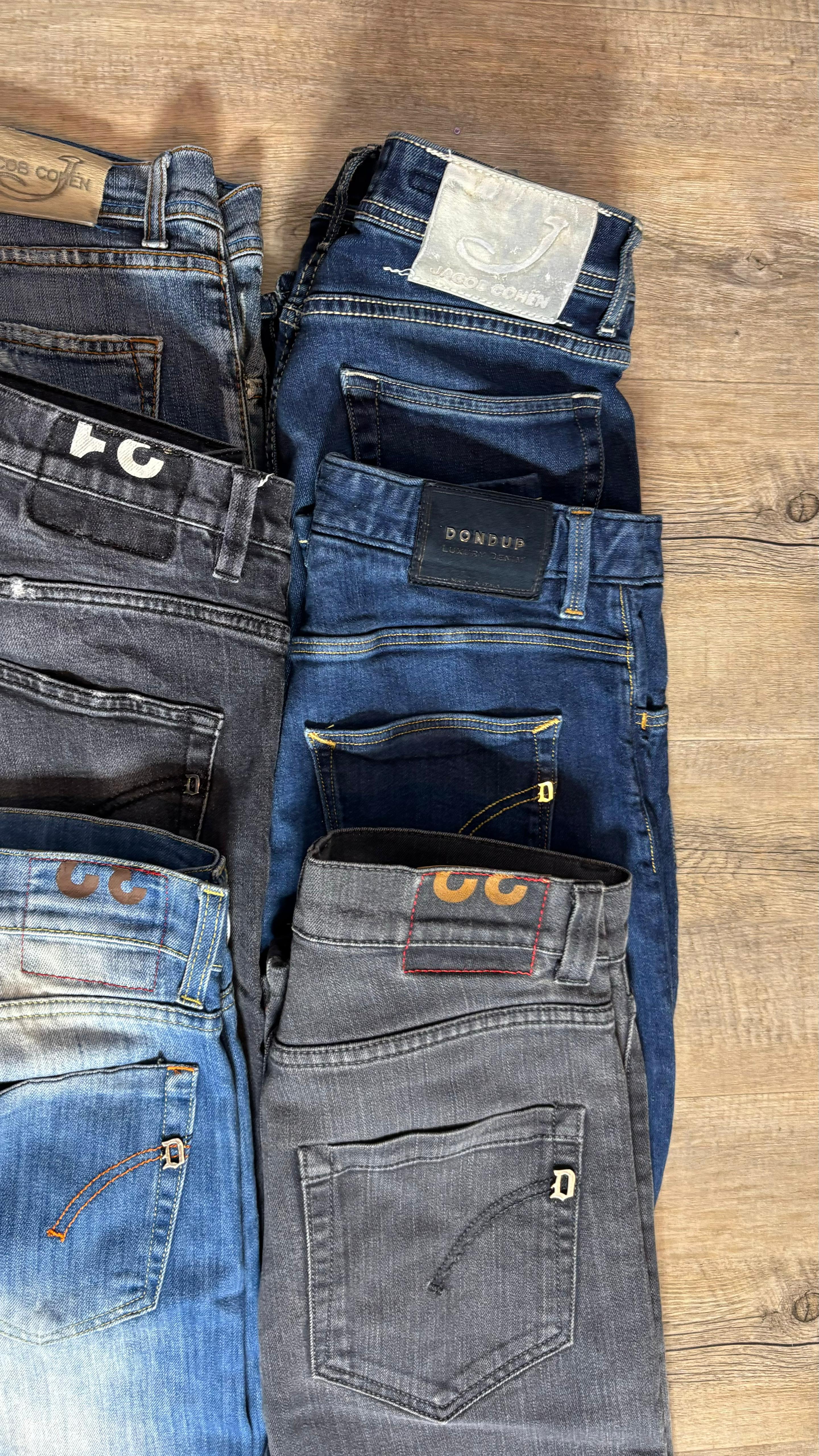 Dondup & Jacob Cohen Jeans Bulk x 6