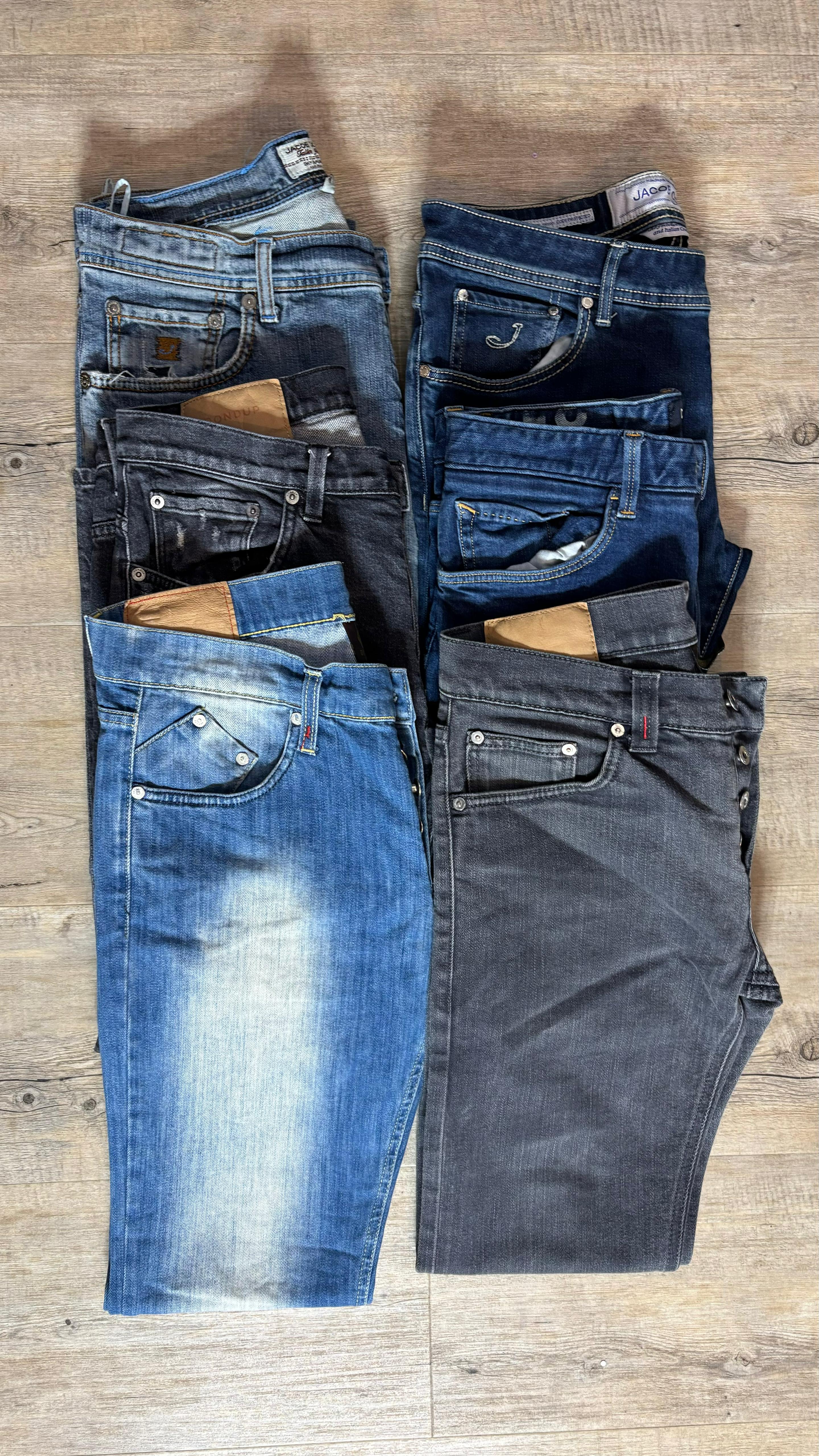 Dondup & Jacob Cohen Jeans Bulk x 6
