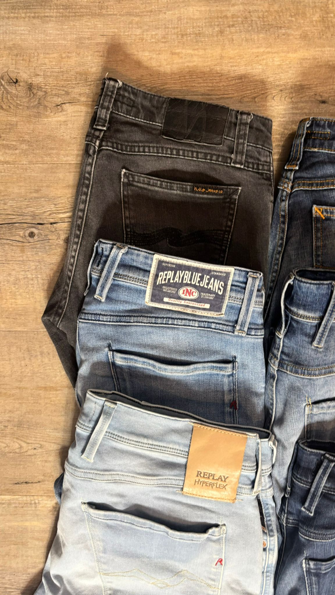 Replay Anbass & Nuide Jeans Bulk x6