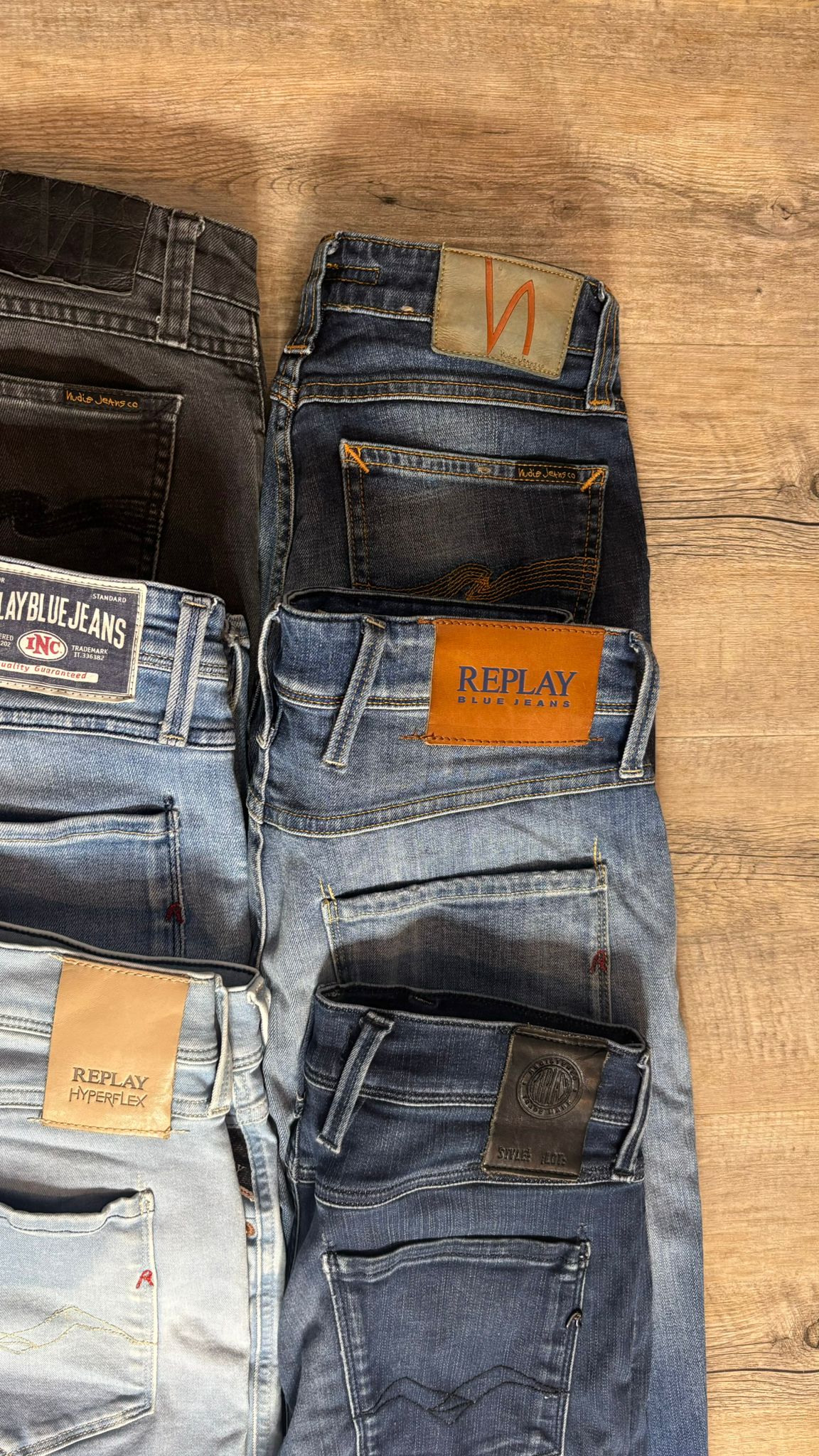 Replay Anbass & Nuide Jeans Bulk x6