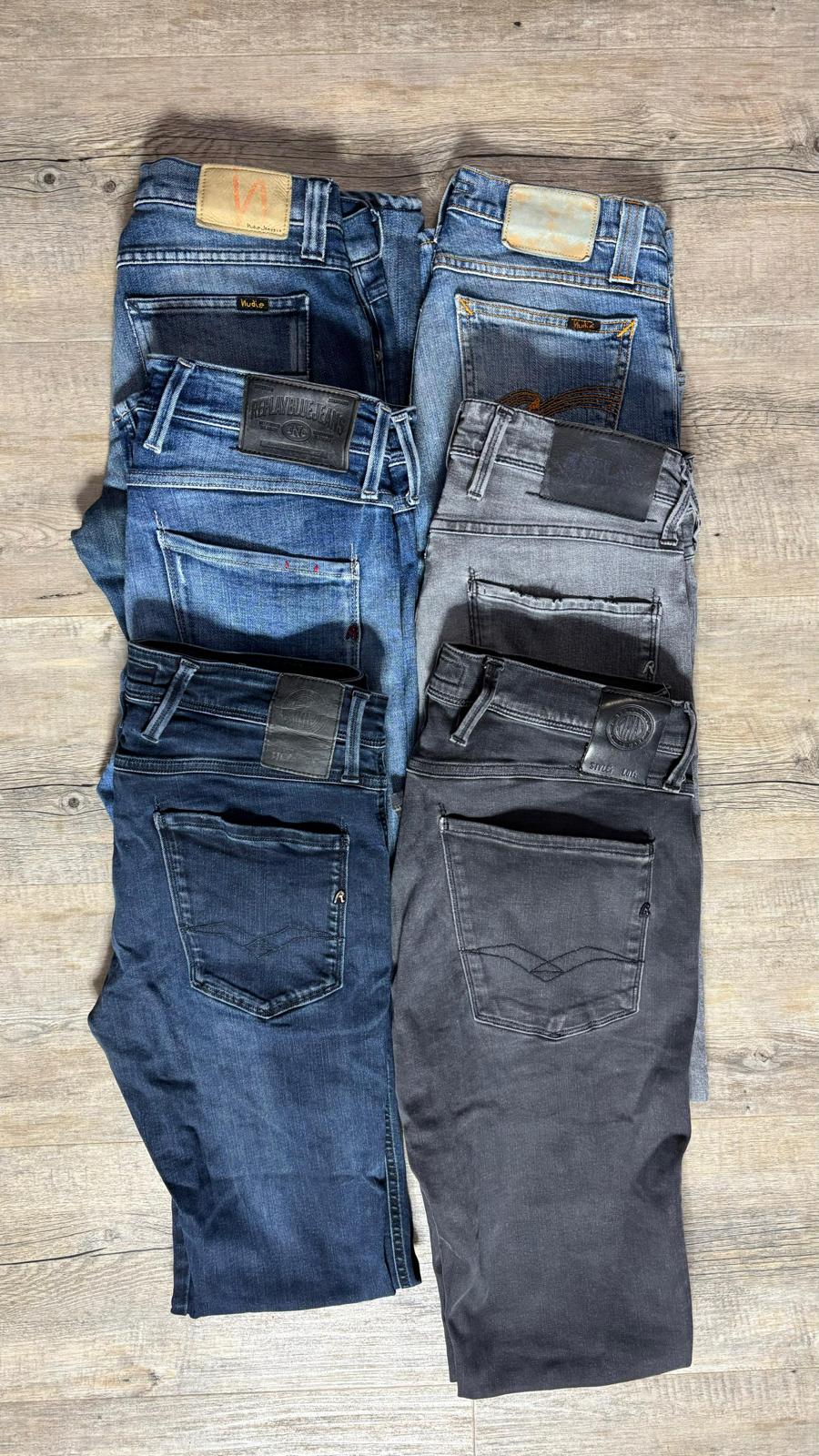 Replay Anbass & Nudie Jeans Bulk x6