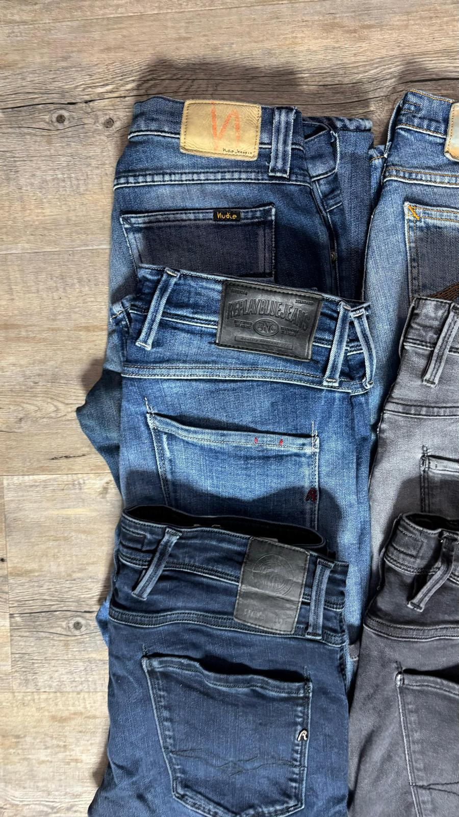 Replay Anbass & Nudie Jeans Bulk x6