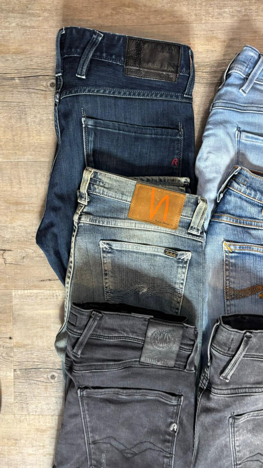 Replay & Nudie Jeans Bulk x6