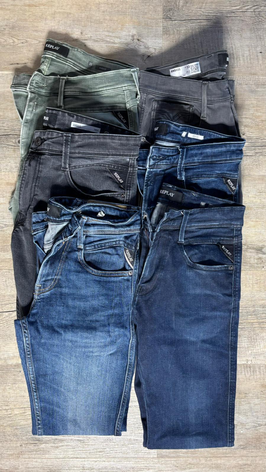 Replay Anbass Jeans Bulk x6