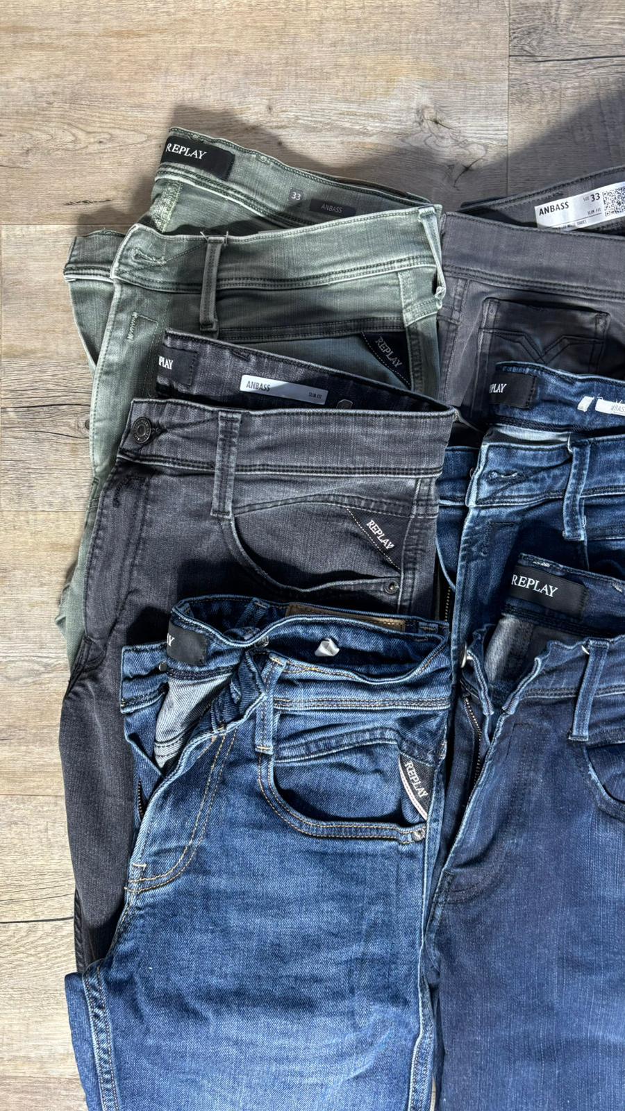 Replay Anbass Jeans Bulk x6
