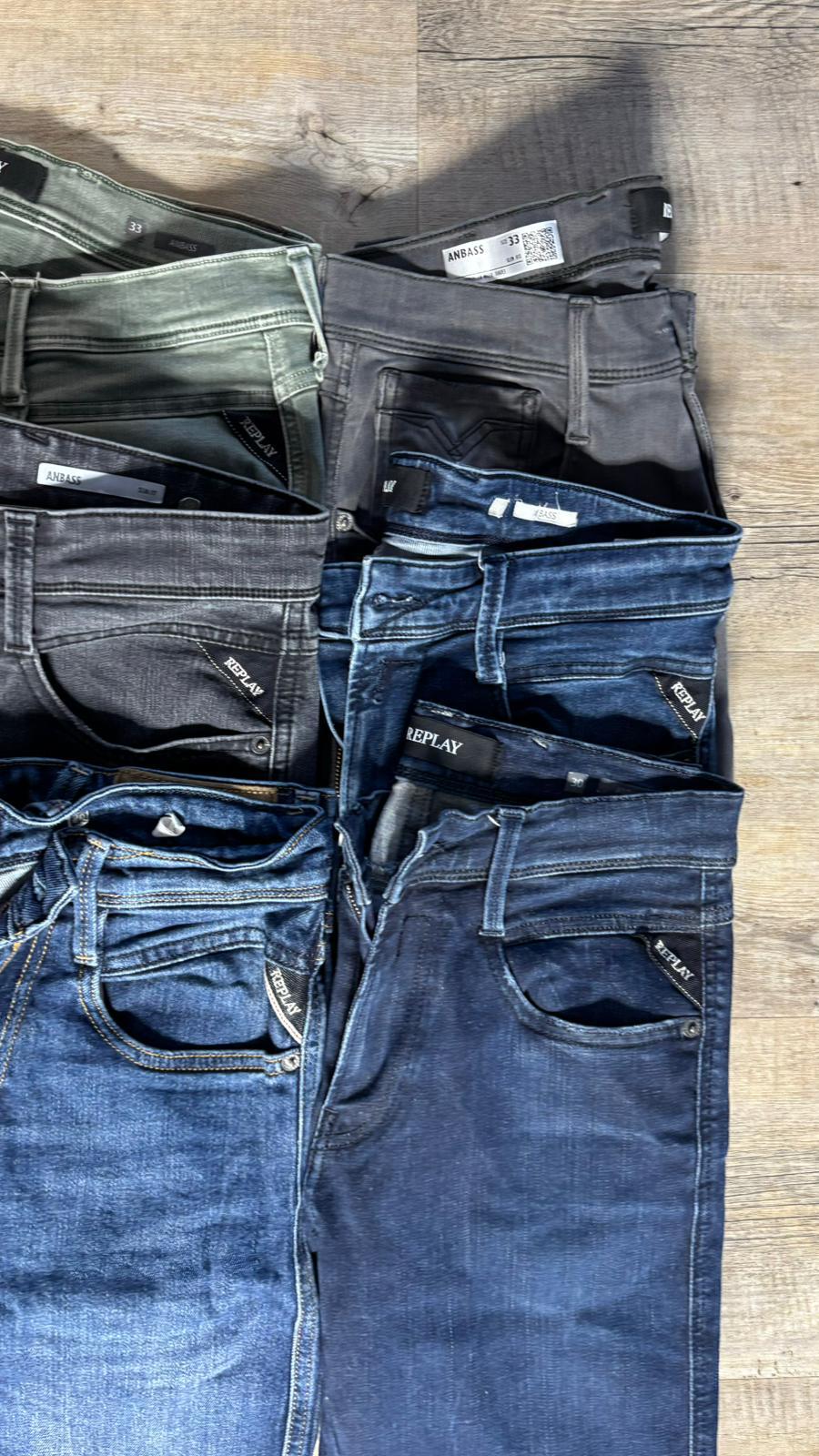 Replay Anbass Jeans Bulk x6