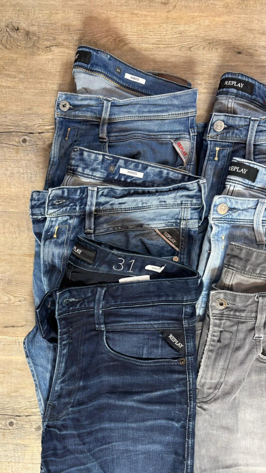 Replay Anbass Jeans Bulk x6