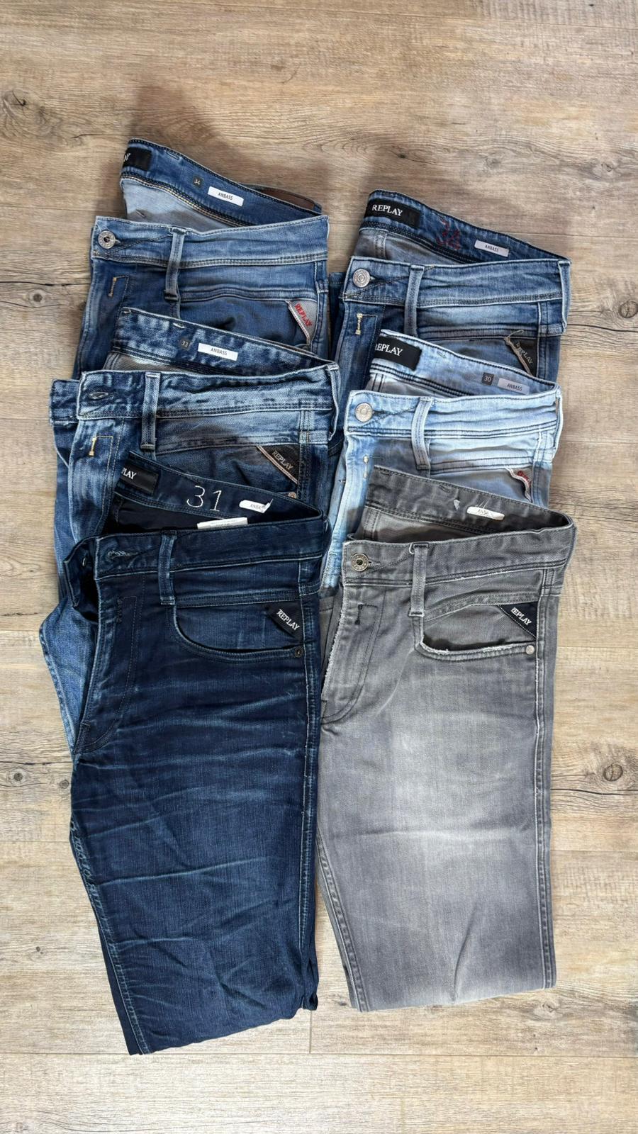 Replay Anbass Jeans Bulk x6