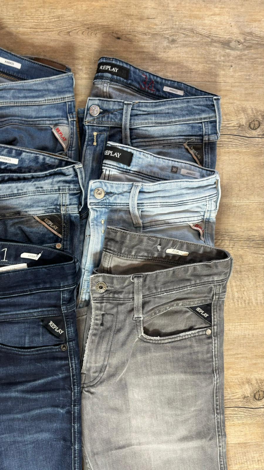 Replay Anbass Jeans Bulk x6