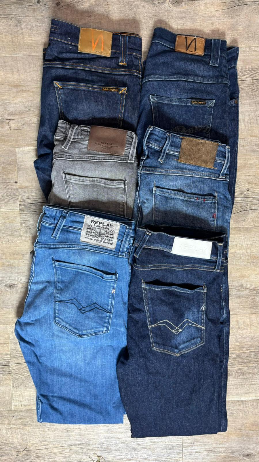Replay Anbass & Nudie Jeans Bulk x6