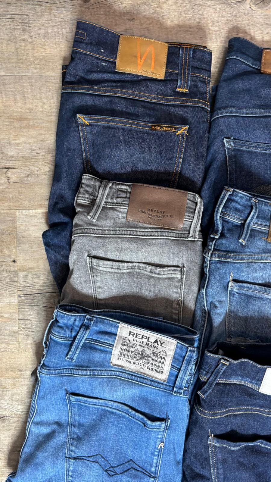 Replay Anbass & Nudie Jeans Bulk x6
