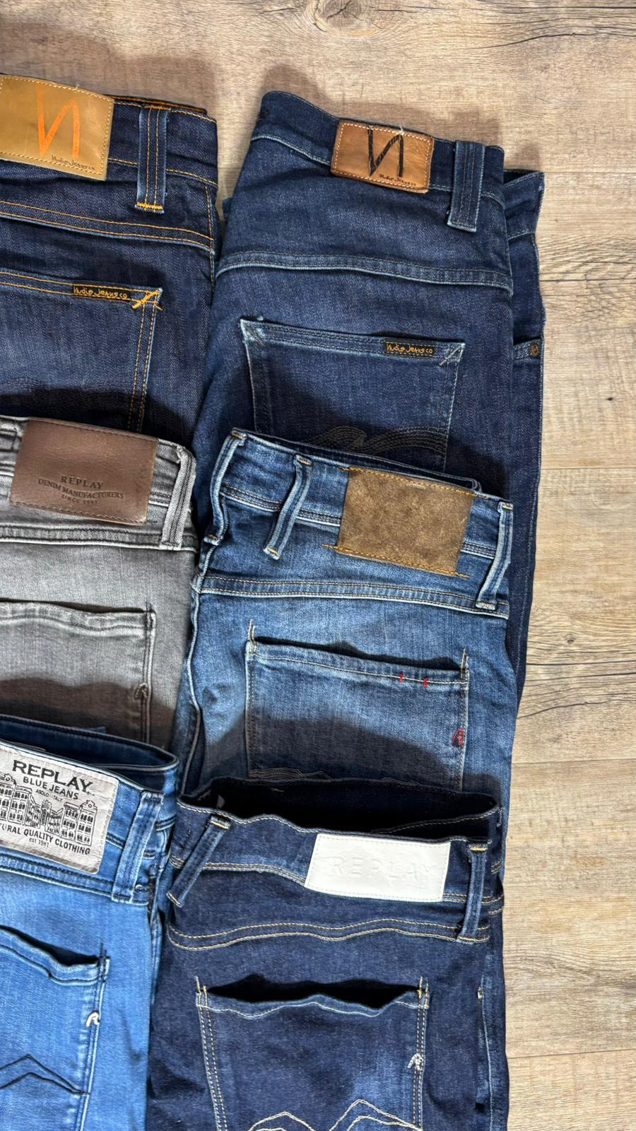 Replay Anbass & Nudie Jeans Bulk x6