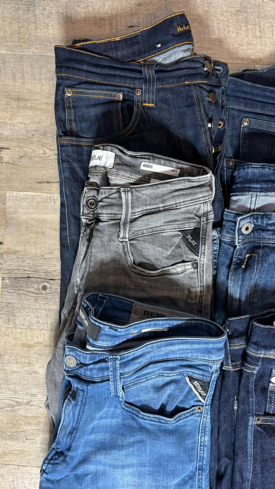 Replay Anbass & Nudie Jeans Bulk x6
