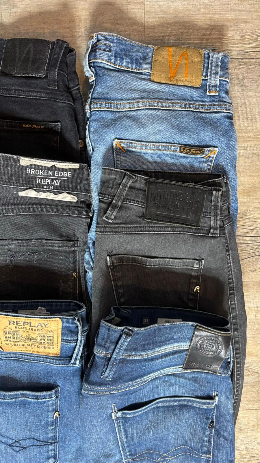 Replay Anbass & Nudie Jeans Bulk x6