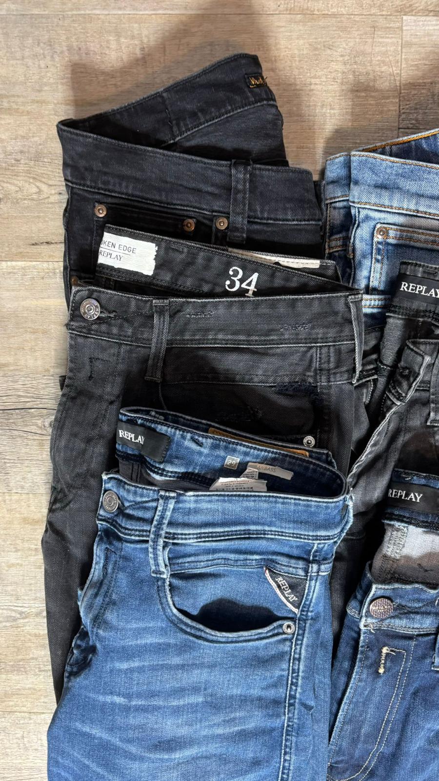 Replay Anbass & Nudie Jeans Bulk x6