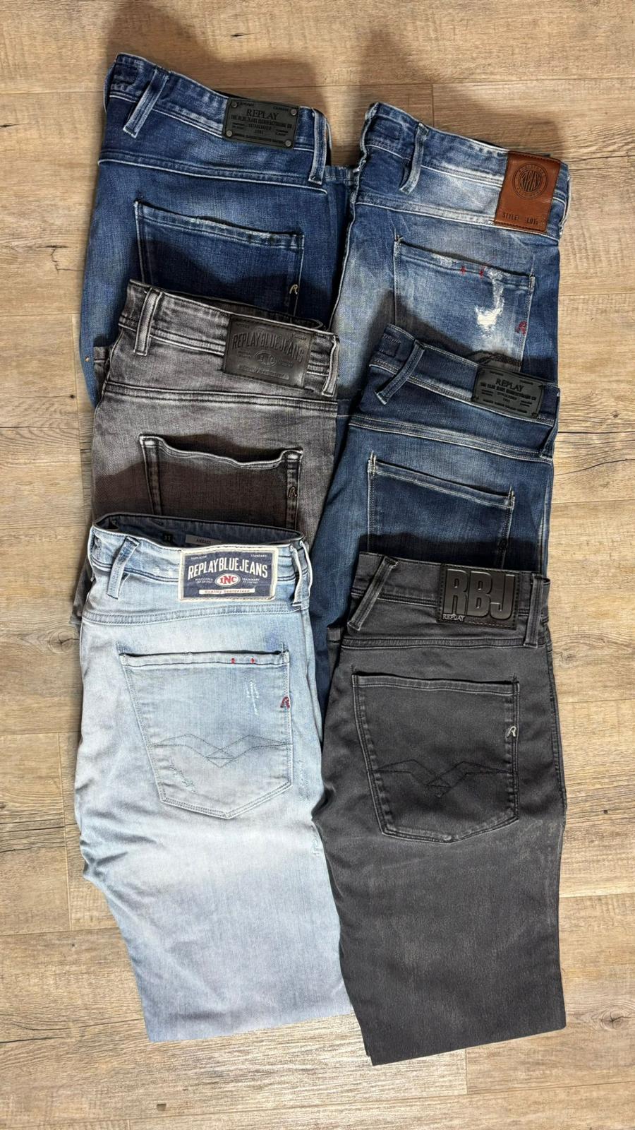 Replay Anbass Jeans Bulk x6