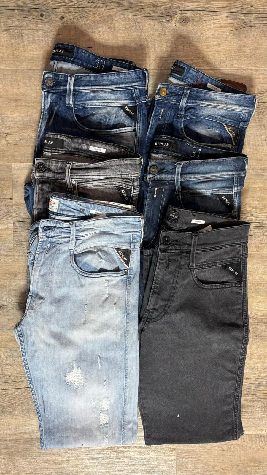 Replay Anbass Jeans Bulk x6