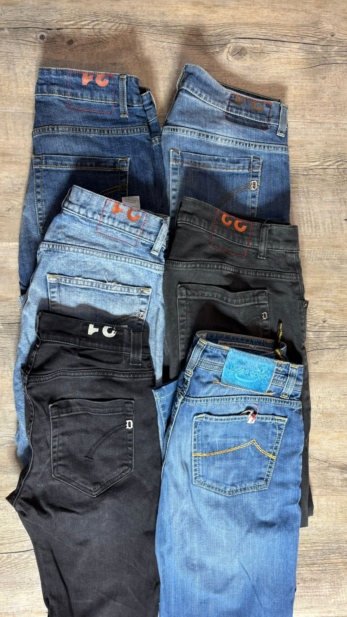 Dondup George & Jacob Cohen Jeans Bulk x6