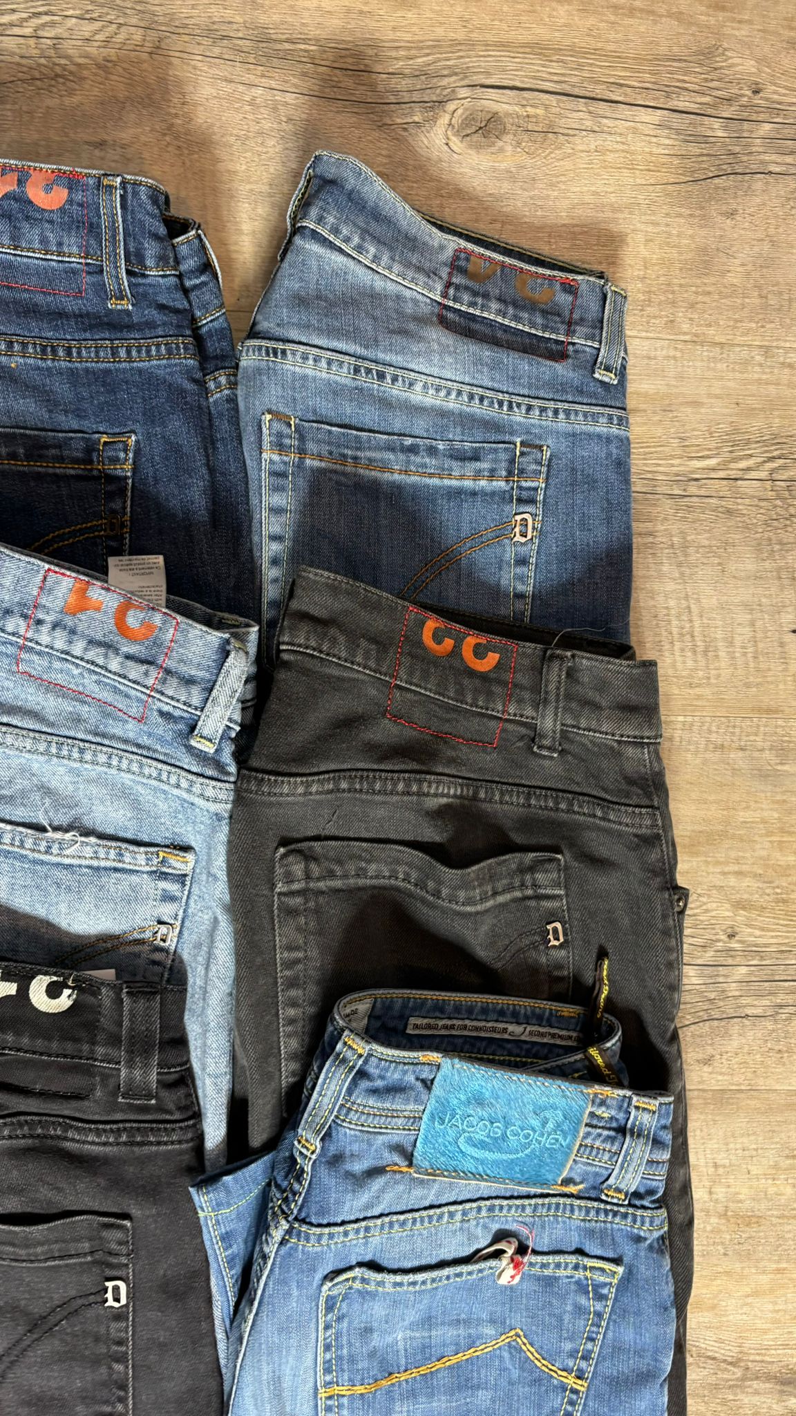 Dondup George & Jacob Cohen Jeans Bulk x6