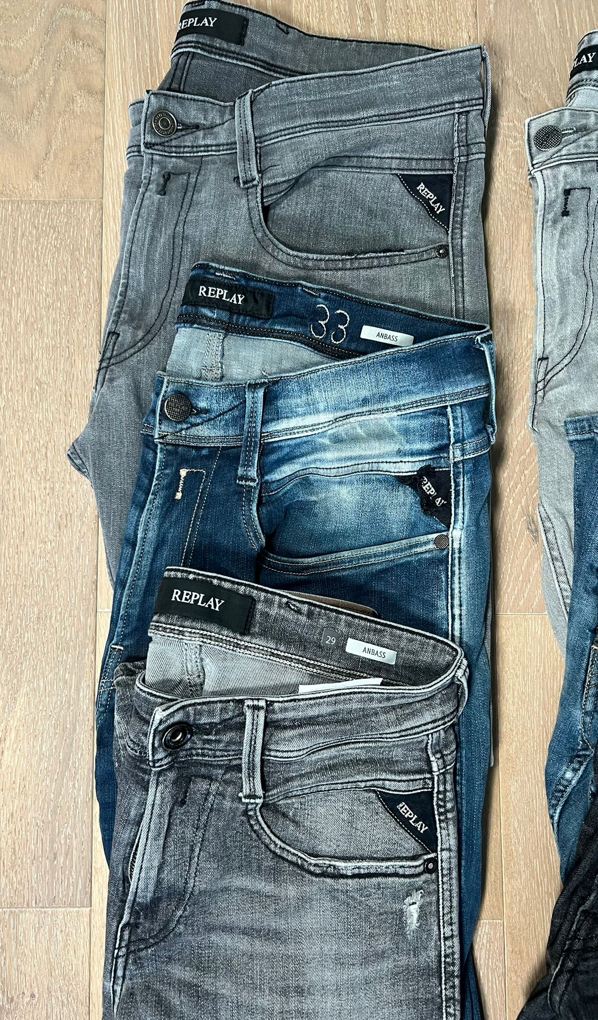 Replay Anbass Jeans Bulk x6