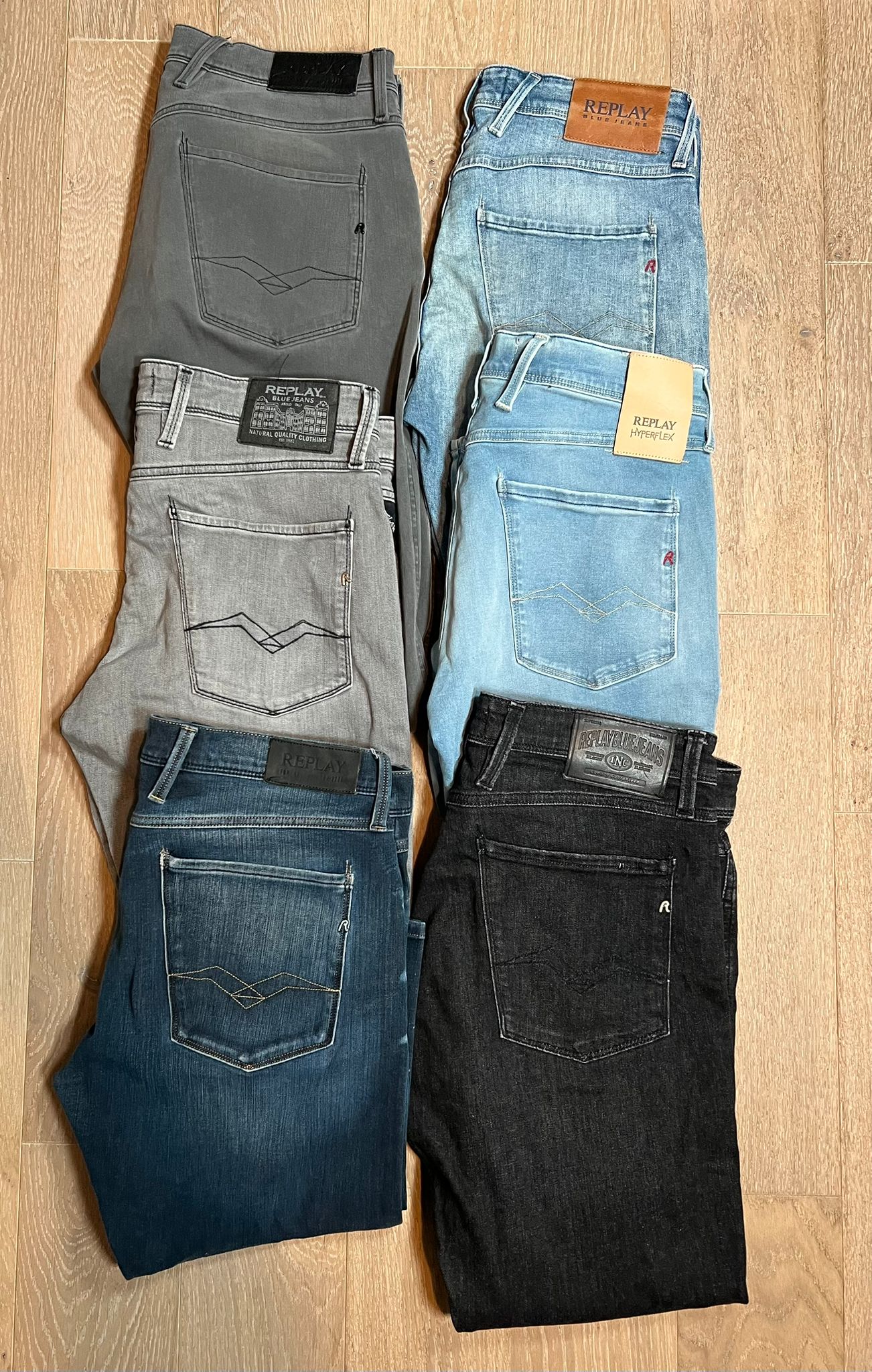 Replay Anbass Jeans Bulk x6