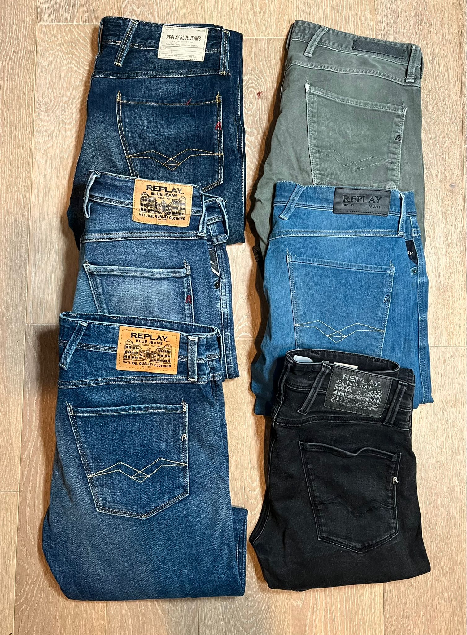 Replay Anbass Jeans Bulk x6