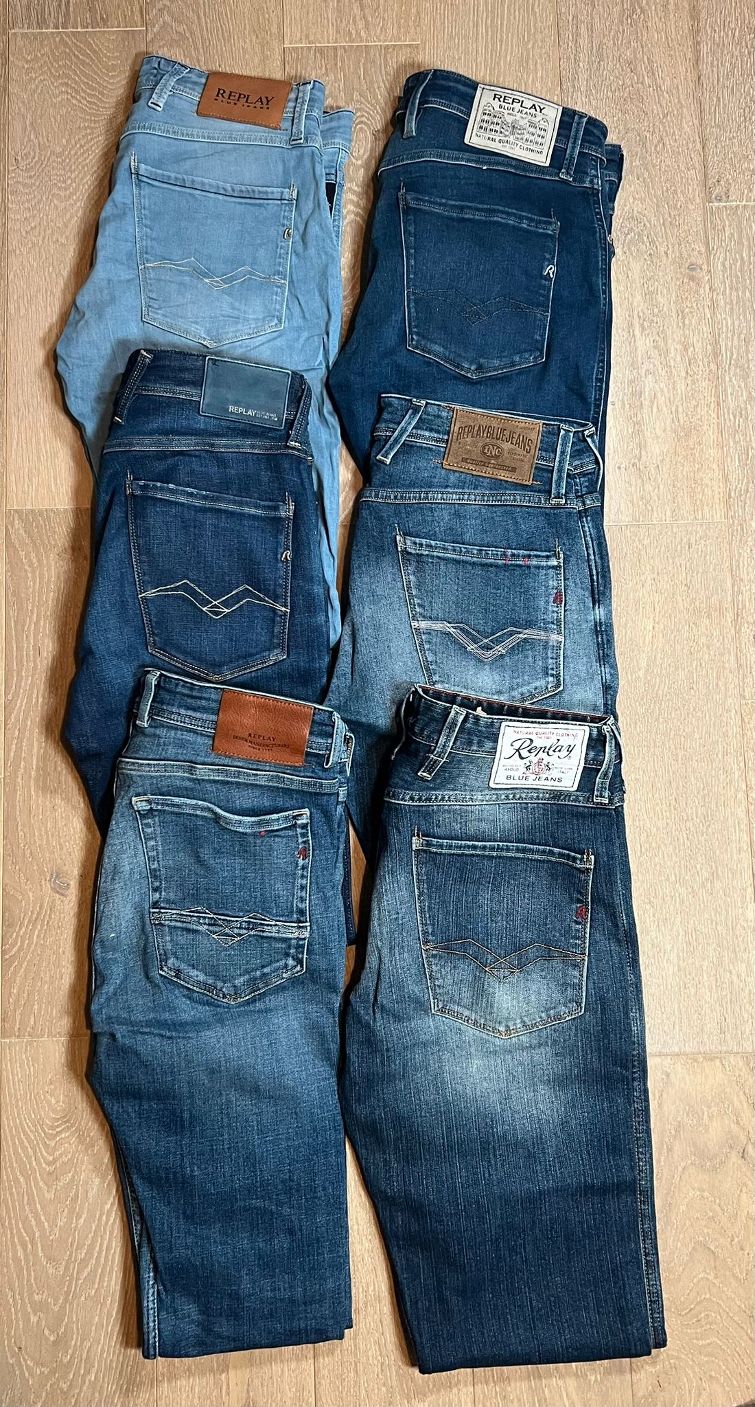 Replay Anbass Jeans Bulk x6