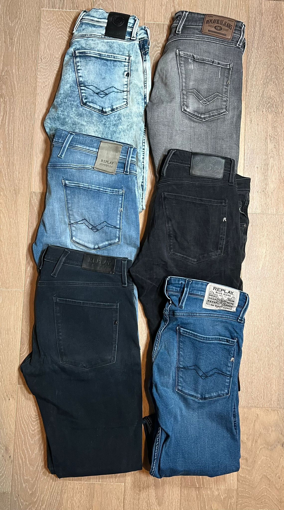 Replay Anbass Jeans Bulk x6
