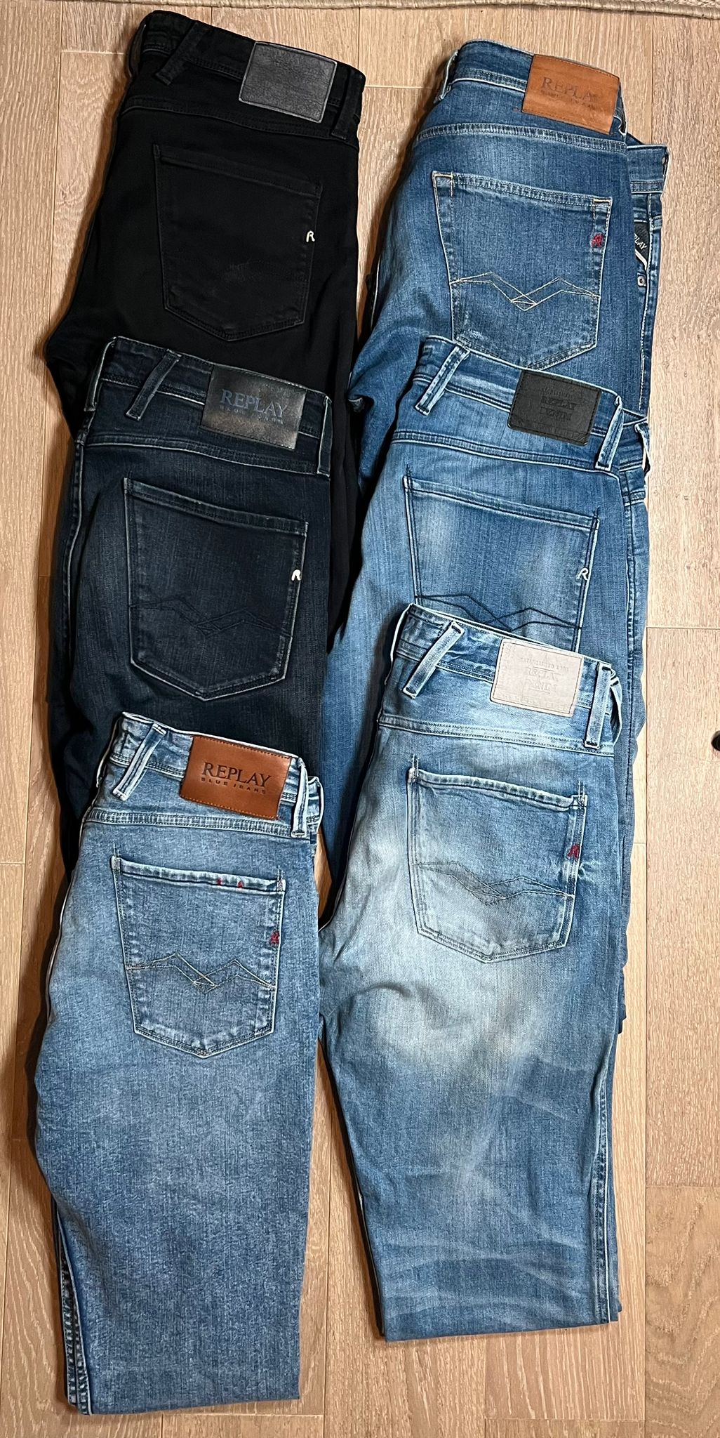Replay Anbass Jeans Bulk x6