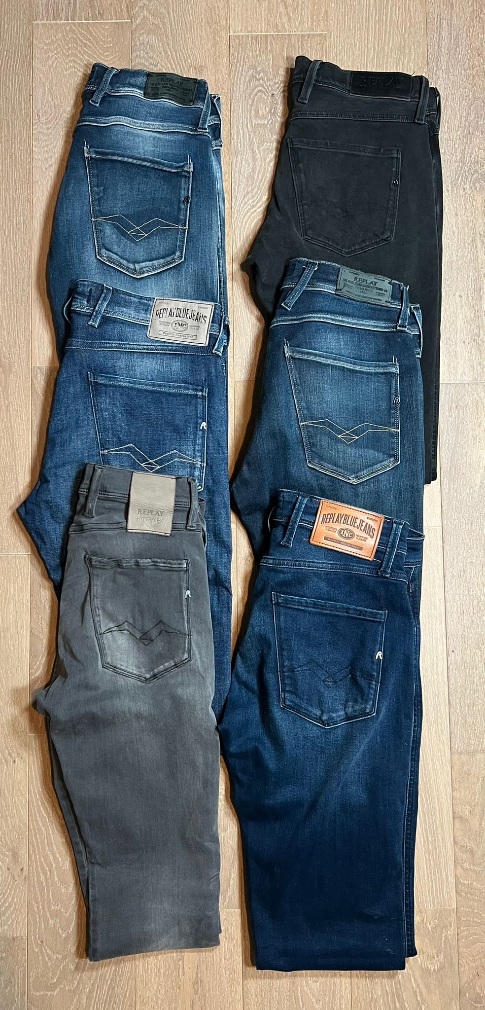 Replay Anbass Jeans Bulk x6