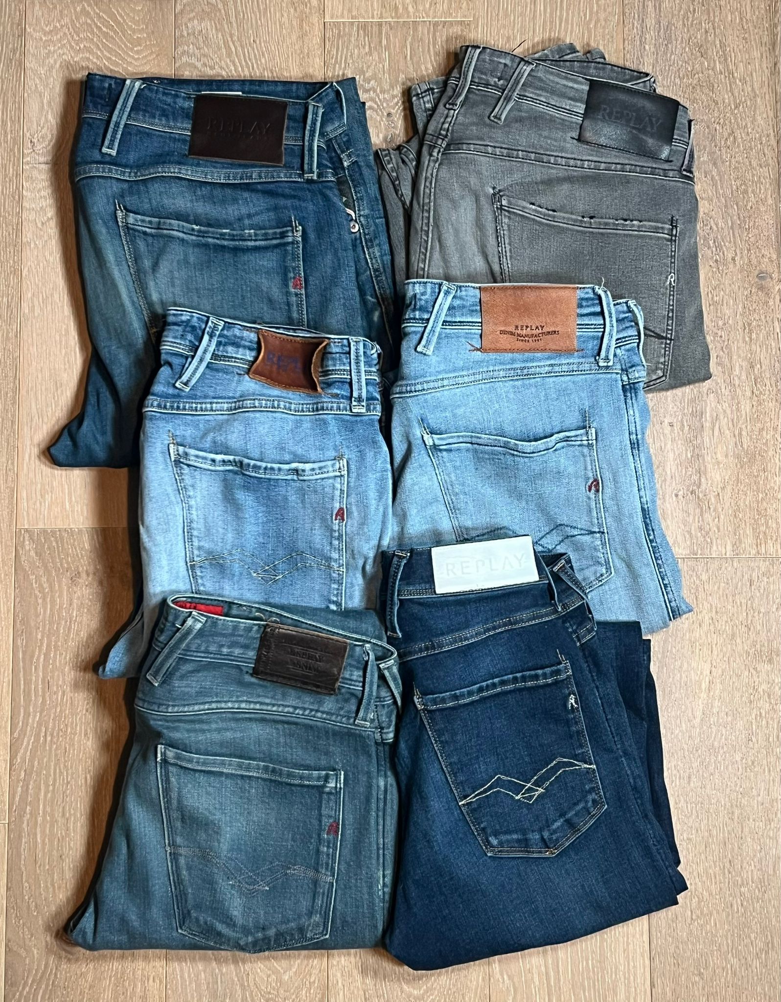 Replay Anbass Jeans Bulk x6