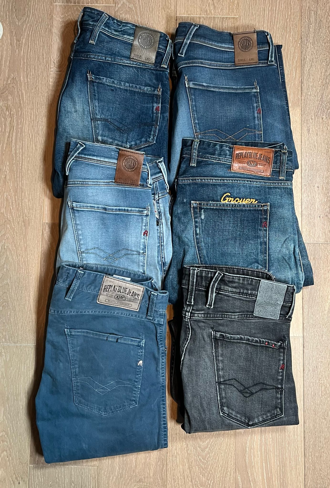 Replay Anbass Jeans Bulk x6