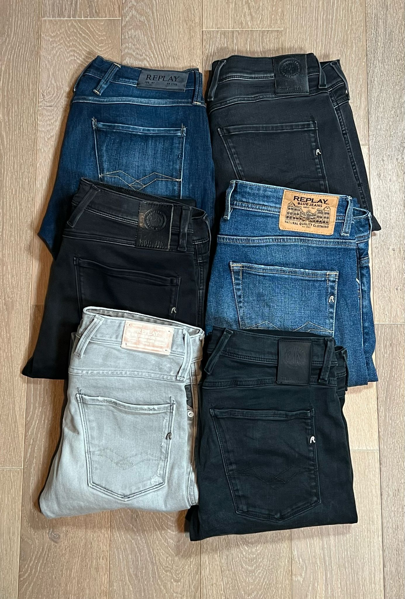 Replay Anbass Jeans Bulk x6