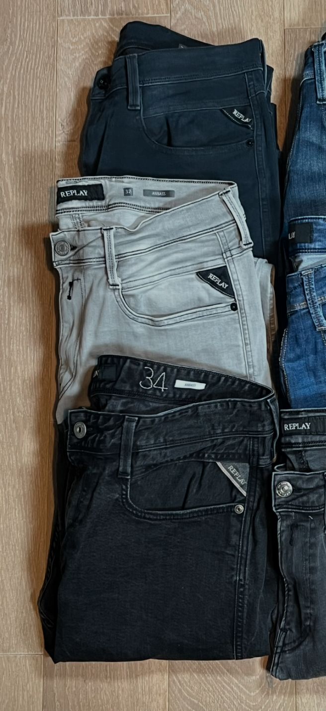 Replay Anbass Jeans Bulk x6