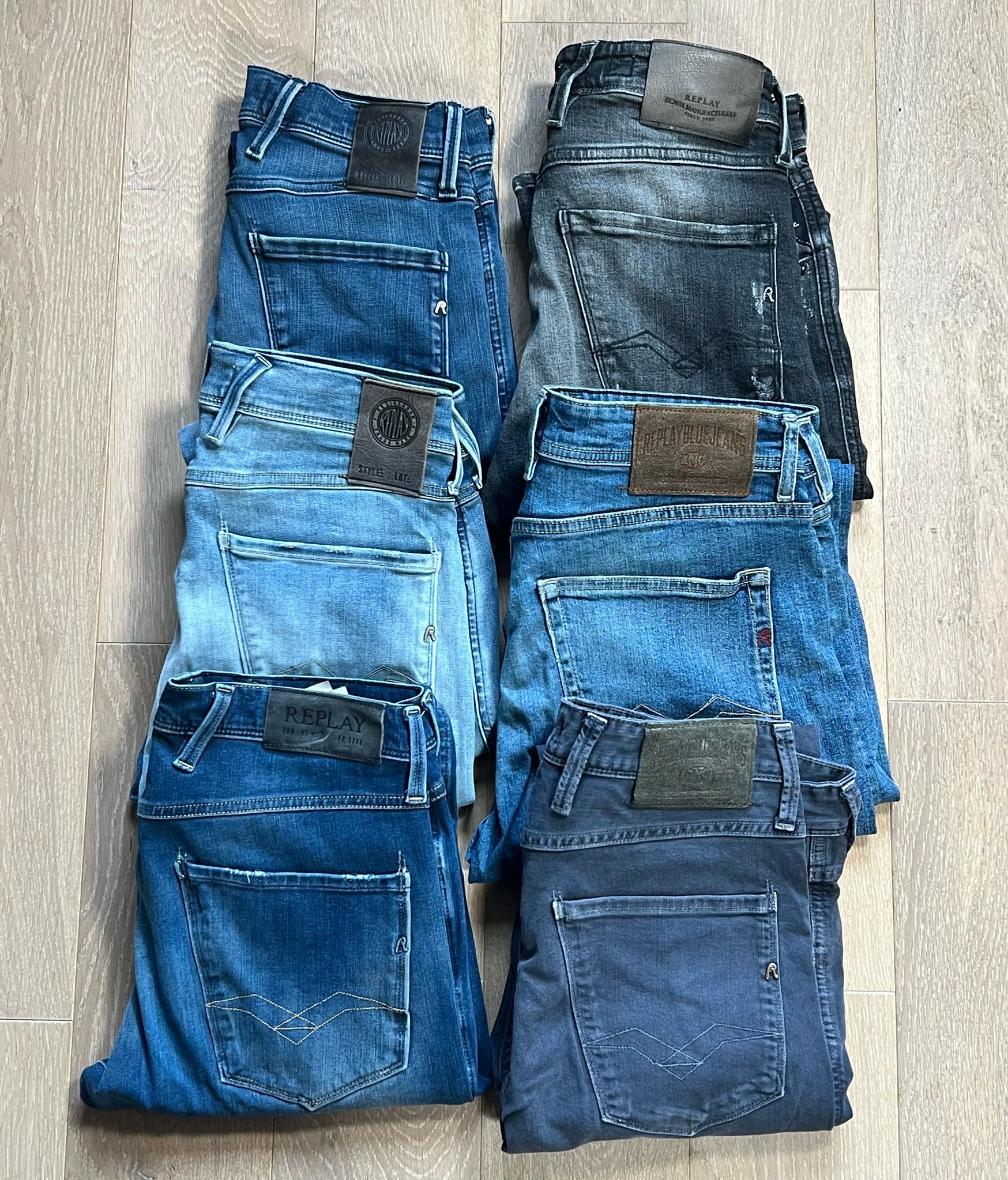 Replay Anbass Jeans Bulk x6