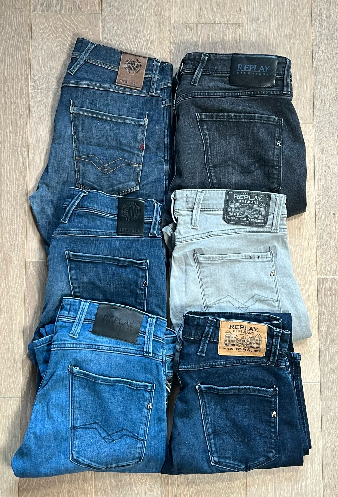 Replay Anbass Jeans Bulk x6