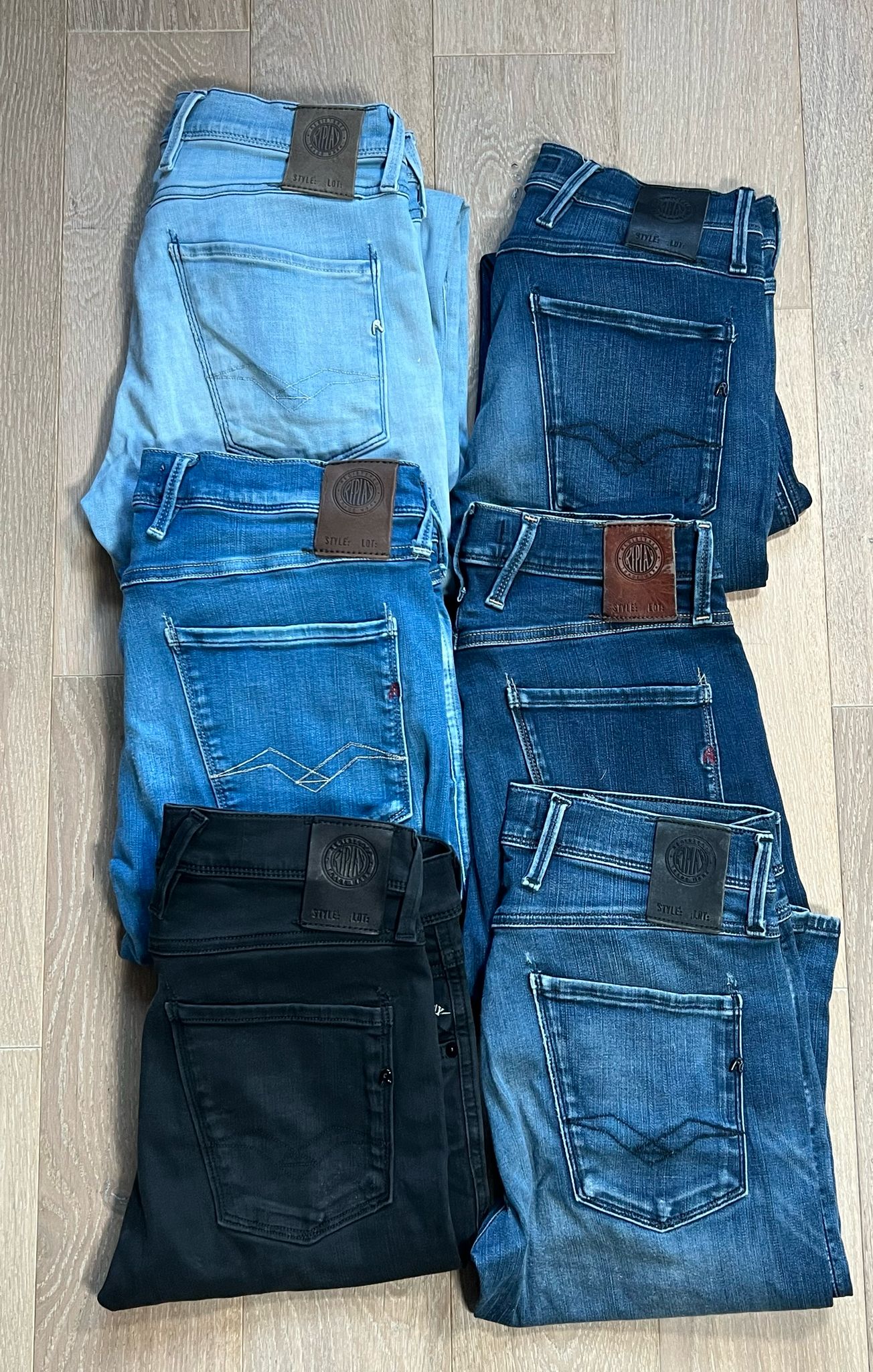 Replay Anbass Jeans Bulk x6
