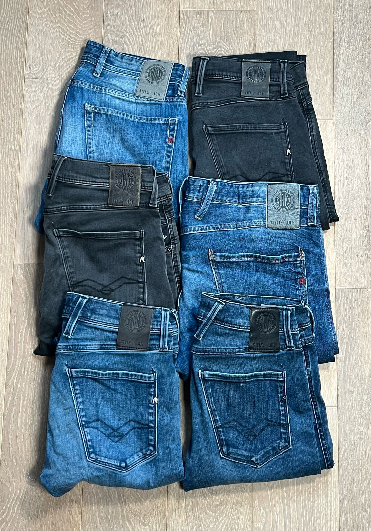 Replay Anbass Jeans Bulk x6