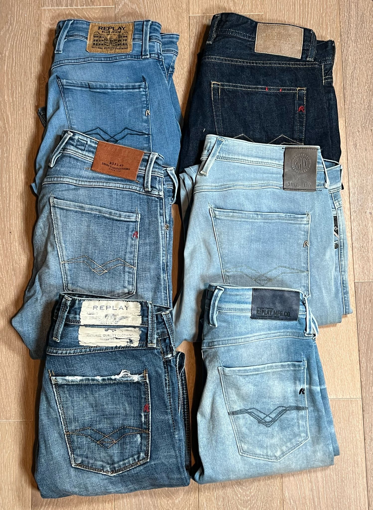 Replay Anbass Jeans Bulk x6